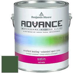 Benjamin Moore 792 Advance Interior Paint-Satin эмаль цвет NCS S 5540-G20Y 