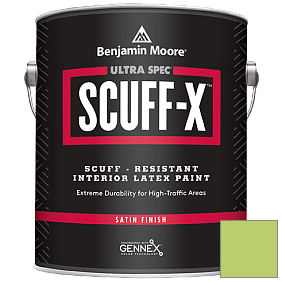 Краска Ultra Spec SCUFF-X Interior Satin Finish (486) цвет 418 Willow Springs Green