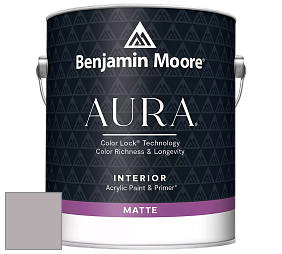 Benjamin Moore Aura 522 Interior Paint - Matte краска цвет NCS S 3005-R20B 