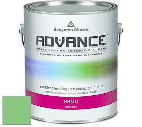 Benjamin Moore 792 Advance Interior Paint-Satin эмаль цвет 2033-40 Lime Tart