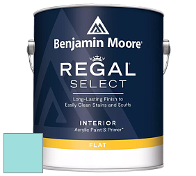 Benjamin Moore 547 Regal Select Waterborne Interior Flat Finish краска цвет NCS S 0530-B40G 
