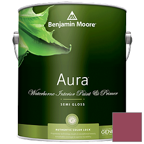 Краска Aura Waterborne Interior Semi-gloss Finish (528) цвет 1351 Chinaberry