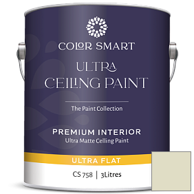 Краска COLOR SMART CS 758 ULTRA CEILING PAINT ультраматовая краска цвет 477 Stolen Moments