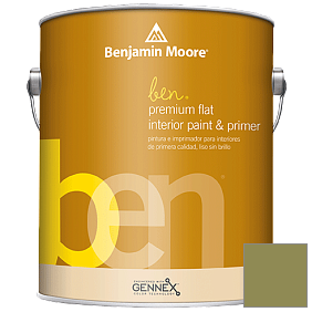 Краска Ben Premium Interior Latex Flat (W625) цвет 2145-20 Terrapin Green