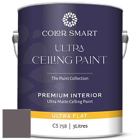 COLOR SMART CS 758 ULTRA CEILING PAINT ультраматовая краска цвет NCS S 7005-R20B 