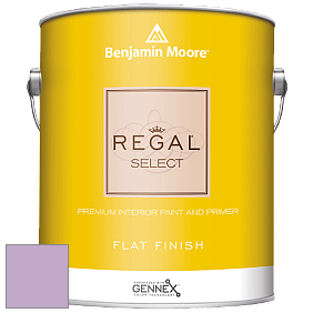 Benjamin Moore 547 Regal Select Waterborne Interior Flat Finish краска цвет 2073-50 Purple Easter Egg