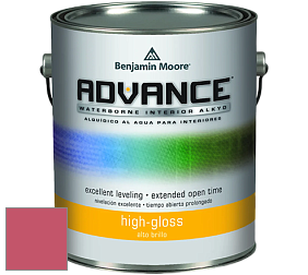 Benjamin Moore 794 Advance Interior Paint-High Gloss глянцевая алкидная эмаль цвет 2087-30 Italiano Rose