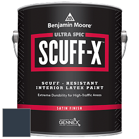 Benjamin Moore 486 Ultra Spec SCUFF-X Interior Satin Finish краска цвет RAL 5008 