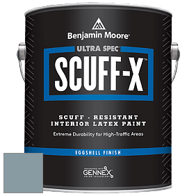 Benjamin Moore 485 Ultra Spec SCUFF-X Interior Eggshell Finish краска цвет 2135-40 Province Blue