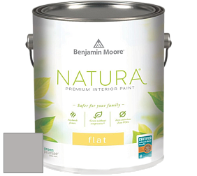 Benjamin Moore 512 Natura Interior Flat Finish матовая краска цвет AF-670 