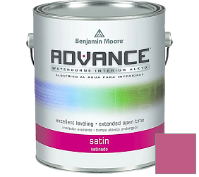 Краска Benjamin Moore 792. Advance Interior Paint-Satin эмаль цвет 1348 Razzle Dazzle