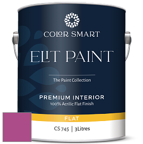 COLOR SMART CS 745 ELIT PAINT глубокоматовая моющаяся краска цвет 2077-30 Hot Lips
