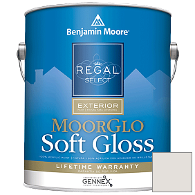 Краска Regal Select Exterior Paint-Moor GloSoft Gloss Finish (W096) цвет OC-22 BM OC-22