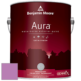 Benjamin Moore Aura 631 Waterborne Exterior Satin Finish краска цвет 2075-40 Pink Raspberry