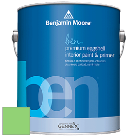 Benjamin Moore Ben W626 Premium Interior Latex Eggshell краска цвет NCS S 0560-G20Y 