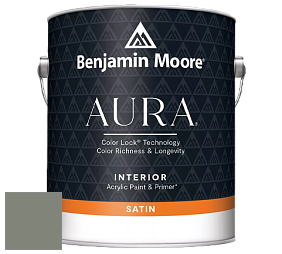 Benjamin Moore Aura 526 Waterborne Interior Satin Finish покрытие цвет RAL 7023 
