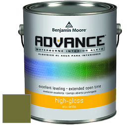Benjamin Moore 794 Advance Interior Paint-High Gloss глянцевая алкидная эмаль цвет NCS S 4550-G50Y 