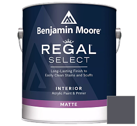 Краска Regal Select Interior Paint - Matte (548) цвет 2118-30 Ebony Slate