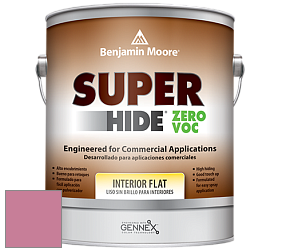 Benjamin Moore 355 Super Hide Zero Voc Interior Flat краска цвет 2084-40 Precious Pink