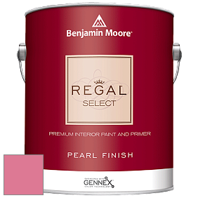 Benjamin Moore 550 Regal Select Waterborne Interior Pearl Finish краска цвет 2003-40 True Pink