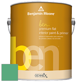 Benjamin Moore Ben W625 Premium Interior Latex Flat краска цвет NCS S 2050-G 