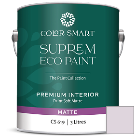 Краска COLOR SMART CS 619 SUPREM ECO PAINT матовая краска цвет 1380 Peace and Happiness