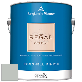 Benjamin Moore 549 Regal Select Waterborne Interior Eggshell Finish краска цвет 2139-50 Silver Marlin