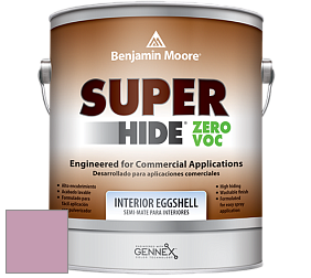 Benjamin Moore 357 Super Hide Zero Voc Interior Eggshell краска цвет 1362 Cranberry Ice
