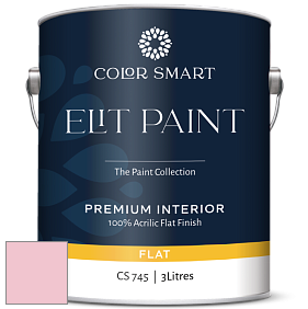 COLOR SMART CS 745 ELIT PAINT глубокоматовая моющаяся краска цвет 2007-60 Pastel Pink
