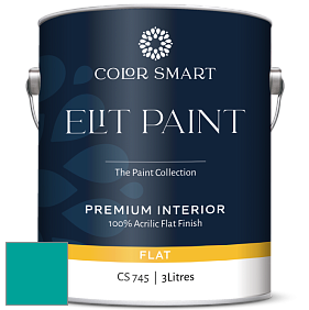 COLOR SMART CS 745 ELIT PAINT глубокоматовая моющаяся краска цвет NCS S 2060-B50G 