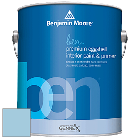 Benjamin Moore Ben W626 Premium Interior Latex Eggshell краска цвет 800 Palatial Skies
