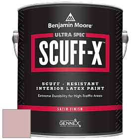 Benjamin Moore 486 Ultra Spec SCUFF-X Interior Satin Finish краска цвет 1255 Pink Panther