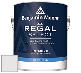 Benjamin Moore 549 Regal Select Waterborne Interior Eggshell Finish краска цвет 2116-70 Mirage White