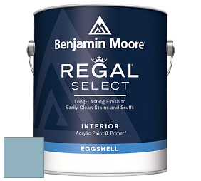 Benjamin Moore 549 Regal Select Waterborne Interior Eggshell Finish краска цвет 1663 New Born's Eyes
