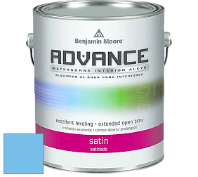 Benjamin Moore 792 Advance Interior Paint-Satin эмаль цвет 2066-50 True Blue