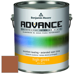 Benjamin Moore 794 Advance Interior Paint-High Gloss глянцевая алкидная эмаль цвет NCS S 4050-Y50R 