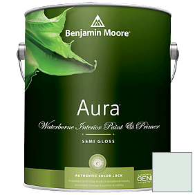 Краска Aura Waterborne Interior Semi-gloss Finish (528) цвет 846 Come Sail Away