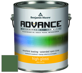 Benjamin Moore 794 Advance Interior Paint-High Gloss глянцевая алкидная эмаль цвет NCS S 5040-G20Y 
