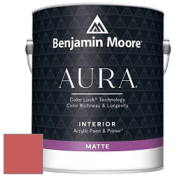 Benjamin Moore Aura 522 Interior Paint - Matte краска цвет 2008-30 Raspberry Blush