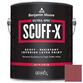 Краска Ultra Spec SCUFF-X Interior Satin Finish (486) цвет 1288 Segovia Red