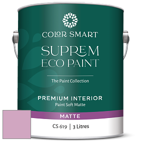 COLOR SMART CS 619 SUPREM ECO PAINT матовая краска цвет 2083-50 Pink Pansy