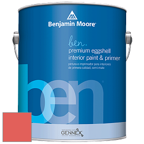Benjamin Moore Ben W626 Premium Interior Latex Eggshell краска цвет 2012-30 Tangerine Dream