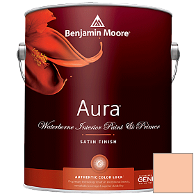 Краска Aura Waterborne Interior Satin Finish (526) цвет 088 Summer Peach Tree