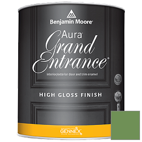 Краска Aura Grand Entrance High Gloss (148) цвет 553 Richmond Green
