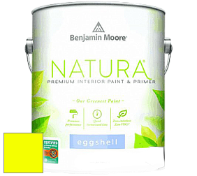 Benjamin Moore 513 Natura Interior Eggshell Finish краска с блеском цвет RAL 1026 