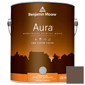 Краска Aura Waterborne Exterior Low Lustre Finish (634) цвет 2107-20 Mocha Brown