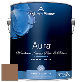 Benjamin Moore Aura 524 Waterborne Interior Eggshell Finish краска цвет 2163-30 Penny