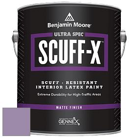 Benjamin Moore 484 Ultra Spec SCUFF-X Interior Matte Finish краска цвет NCS S 3030-R50B 