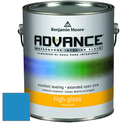 Benjamin Moore 794 Advance Interior Paint-High Gloss глянцевая алкидная эмаль цвет NCS S 2060-R90B 