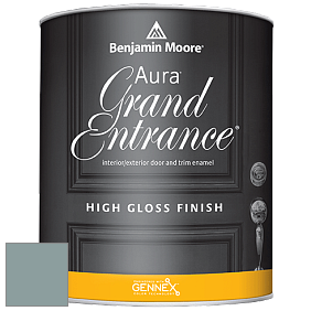 Benjamin Moore Aura 148 Grand Entrance High Gloss эмаль цвет 2123-30 Sea Star